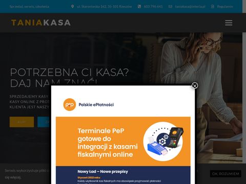 Taniefiskalne.pl - kasy online Rzeszów