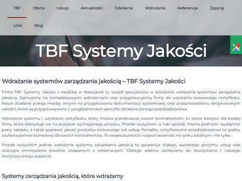 Tbf.net.pl - beton towarowy certyfikat
