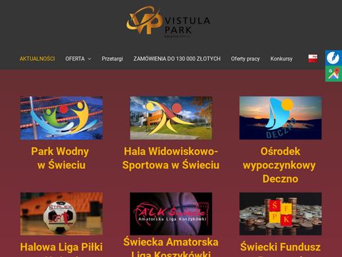 Vistulapark.pl - liga piłki nożnej Świecie
