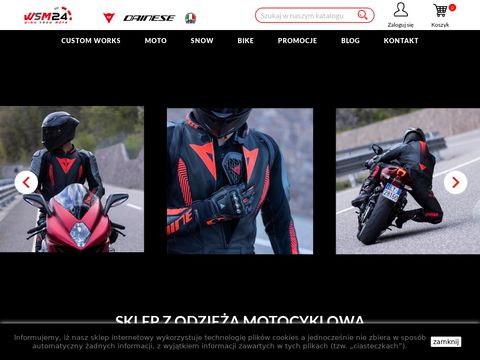 Wsm24.pl kombinezony motocyklowe