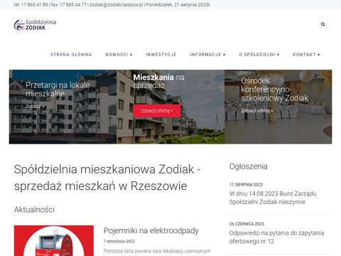 Zodiakrzeszow.pl - budowa mieszkań Rzeszów