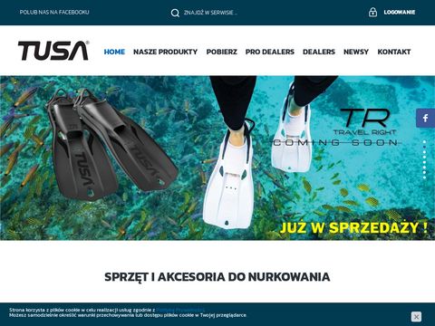Tusa.com.pl - innowacje w projektowaniu płetw