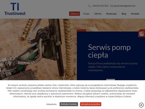 Trustinvest.pl - studnie głębinowe Gniezno