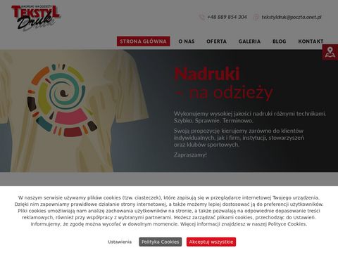 Tekstyldruk.com.pl - nadruki