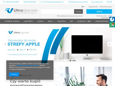 Ultraupgrade.pl - Apple iMac do domu