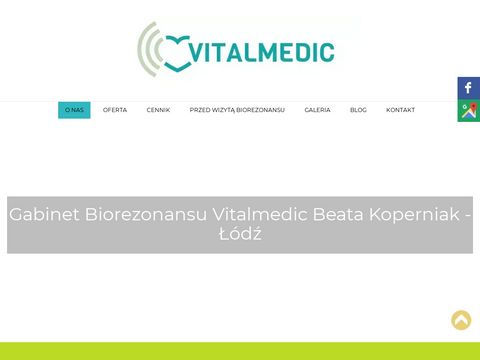 Vitalmedic-biorezonans.pl - vega test Łódź