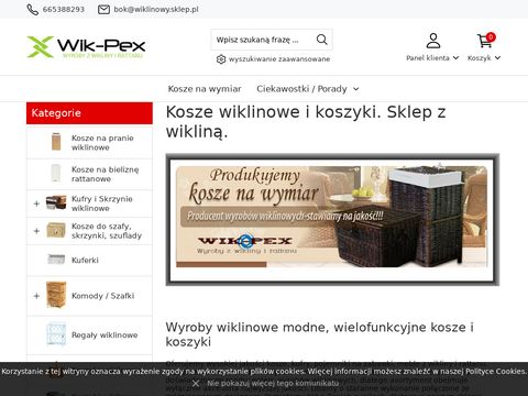 Wiklinowy.sklep.pl - meble i koszyki wiklinowe