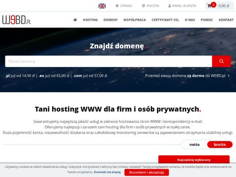 Webd.pl - hosting stron