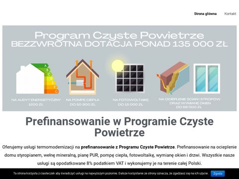 Prefinansowanie.com.pl - na termomodernizację