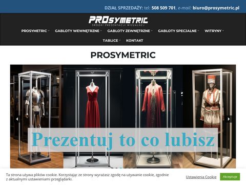 ProSymetric.pl - gabloty ekspozycyjne
