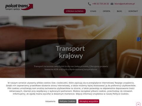 Polcattrans.pl międzynarodowy przewóz towarów