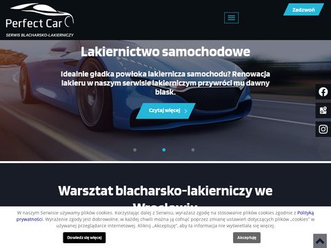 Perfect-car.pl lakiernik samochodowy Wrocław