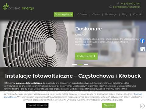 Passiveenergy.pl - montaż fotowoltaiki Kłobuck