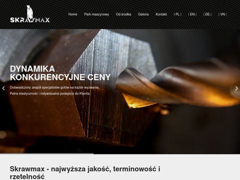 Skrawmax.pl - frezowanie metali
