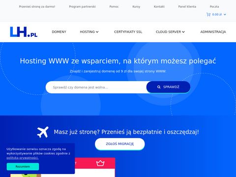 LH.pl - wydajny hosting dla każdego