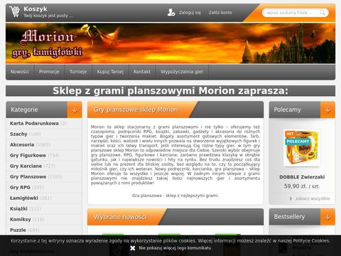 Moriongames.pl gra planszowa sklep