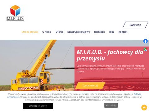 Mikud.pl - montaż suwnic śląskie