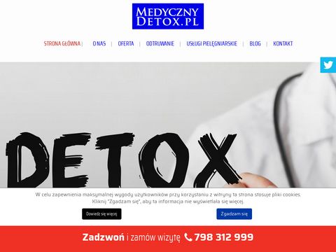 Medycznydetox.pl - detoks alkoholowy Warszawa