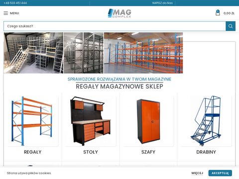 Mag-complex.pl - montaż regałów magazynowych