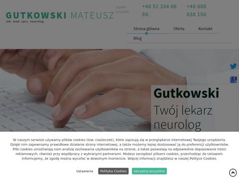 Neurolog-gutkowski.pl - ból kręgosłupa Chojnice