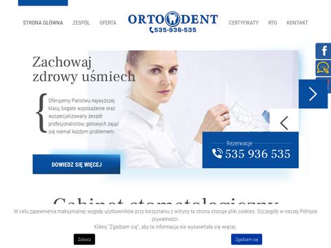 Ortodent-banino.pl - clear aligner Gdańsk