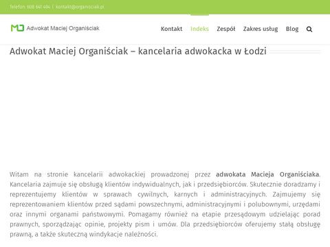 Organisciak.pl - porady prawne