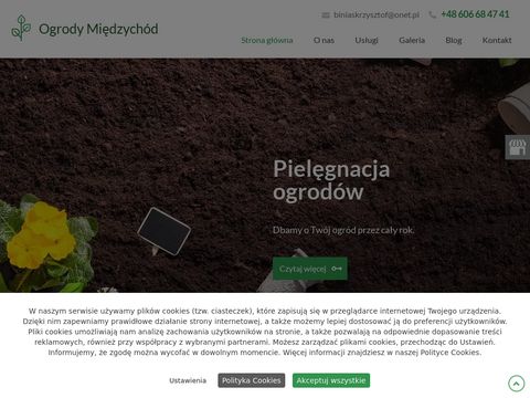 Ogrodymiedzychod.pl - obsługa terenów zielonych