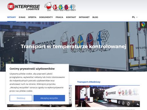 Enterprise.com.pl - transport skandynawia