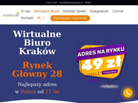 Firmanarynku.pl - wirtualne biuro Kraków