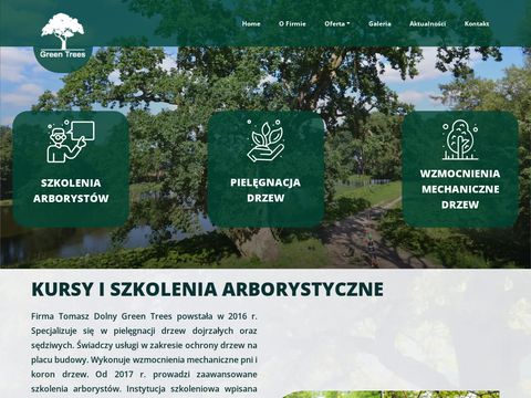 Greentrees.pl - kurs arborysty