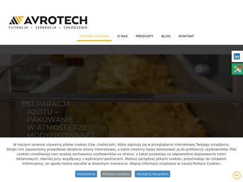 Avrotech.pl - chłodzenie wody technologicznej