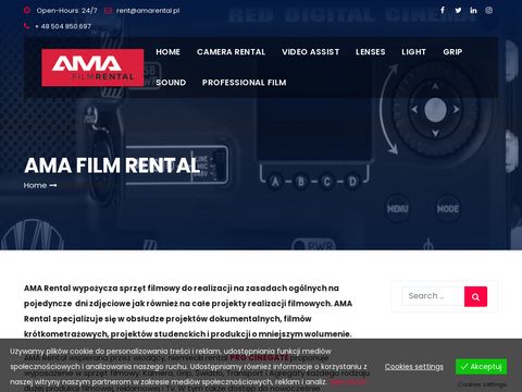 Amarental.pl - wypożyczalnia aparatów filmowych