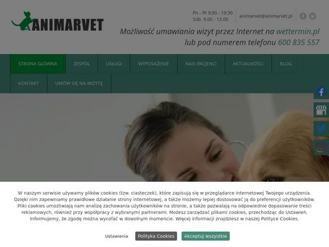 Animarvet.pl - leczenie kanałowe pies Gdańsk