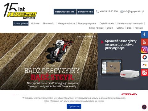 Agroperfekt.pl - wóz ascenizacyjny pomot