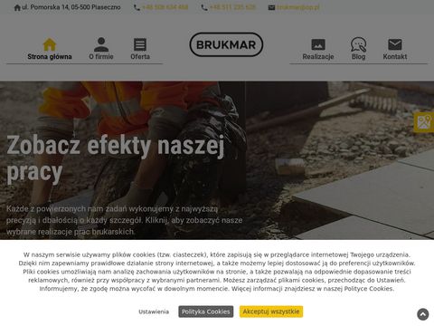 Brukmar.com.pl - usługi brukarskie Piaseczno