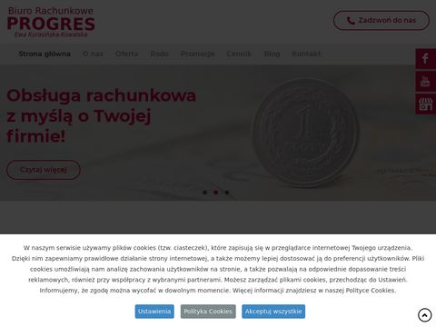 Biurorachunkoweprogres.pl - usługi księgowe Grójec