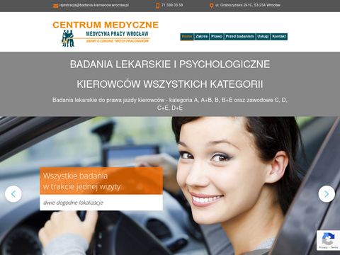 Badania-kierowcow.wroclaw.pl - psychotesty