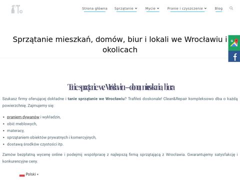 Cleanrepair.pl - pranie dywanów Wrocław