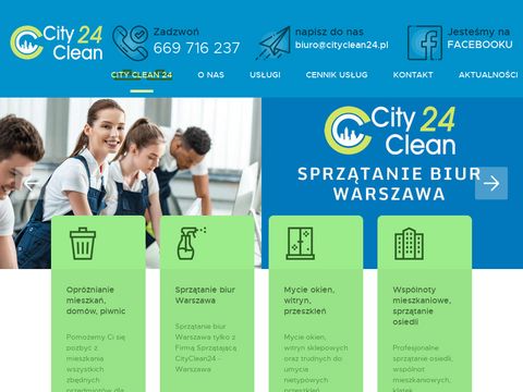 Cityclean24.pl - opróżnianie mieszkań Warszawa