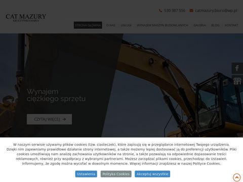 Catmazury.com.pl - roboty wyburzenia Kolno