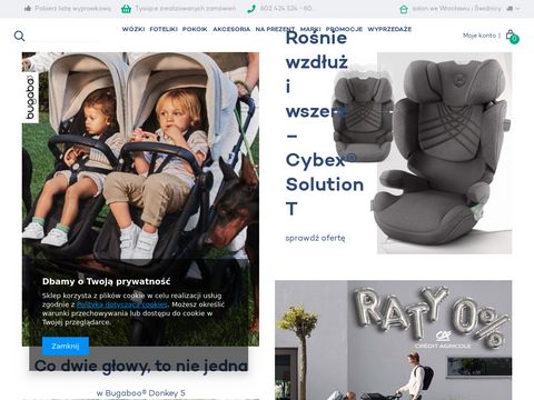 3kiwi.pl - wózki dla dzieci i niemowląt