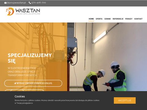 Wasztan.pl usługi elektro-energetyczne i budowlane