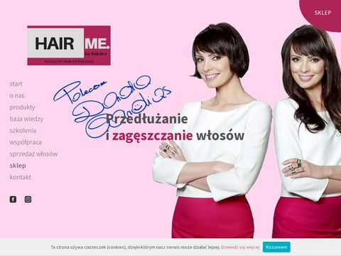 Hairme.pl - tape-in włosy
