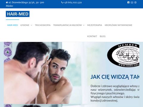 Hair-med.pl przeszczep włosów FUE Kraków