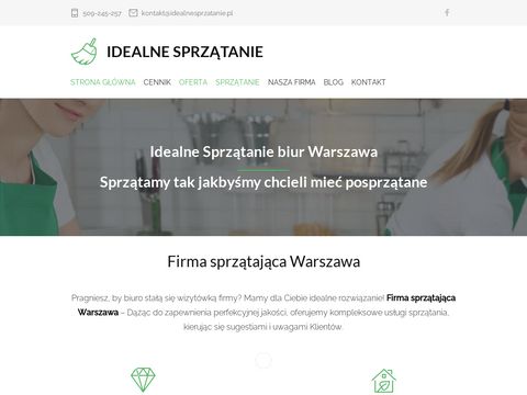 Idealnesprzatanie.pl biur Warszawa