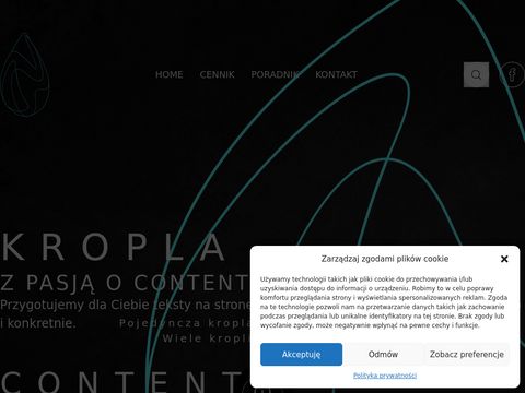 Kropla.co - blog o content marketingu