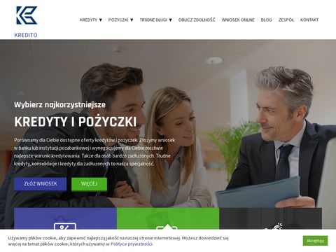 Kredito.com.pl pomożemy ci wyjść z zadłużenia