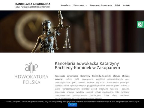 Kancelaria-bachleda-kominek.pl - adwokat Zakopane