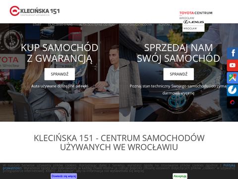 Klecinska151.pl - komis samochodowy Wrocław