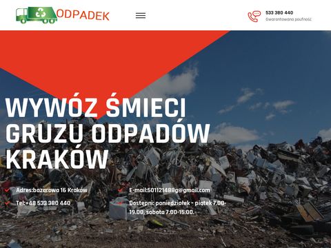 Kontener.krakow.pl - wywóz odpadów